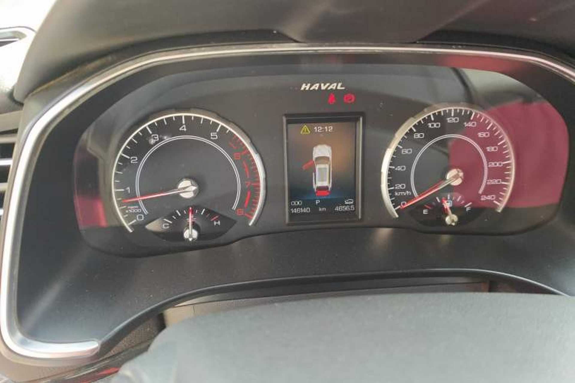 Used Haval H6 2017 Blue Label 2.0T Automatic Two-Wheel Drive Smart Edition Odometer Close Up