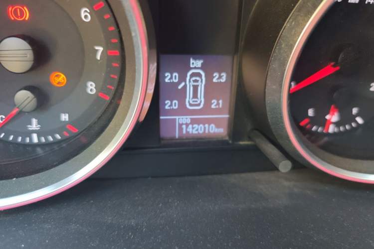 Used Haval H6 2017 Red-Label Sport Edition 1.5T Manual Two-Wheel Drive Elite Model Odometer Close Up
