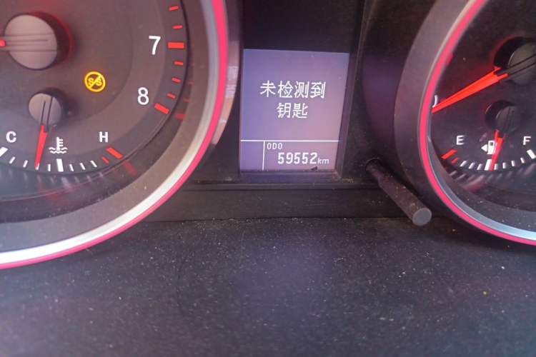 Used Haval H6 2017 Red-Label Sport Edition 1.5T Manual Two-Wheel Drive Elite Model Odometer Close Up