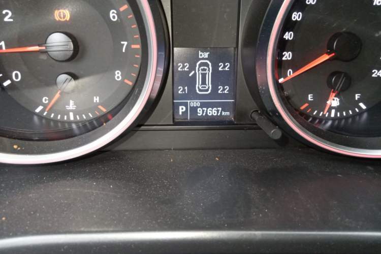 Used Haval H6 2017 Red-Label Sport Edition 1.5T Automatic Two-Wheel Drive Luxury Model Odometer Close Up