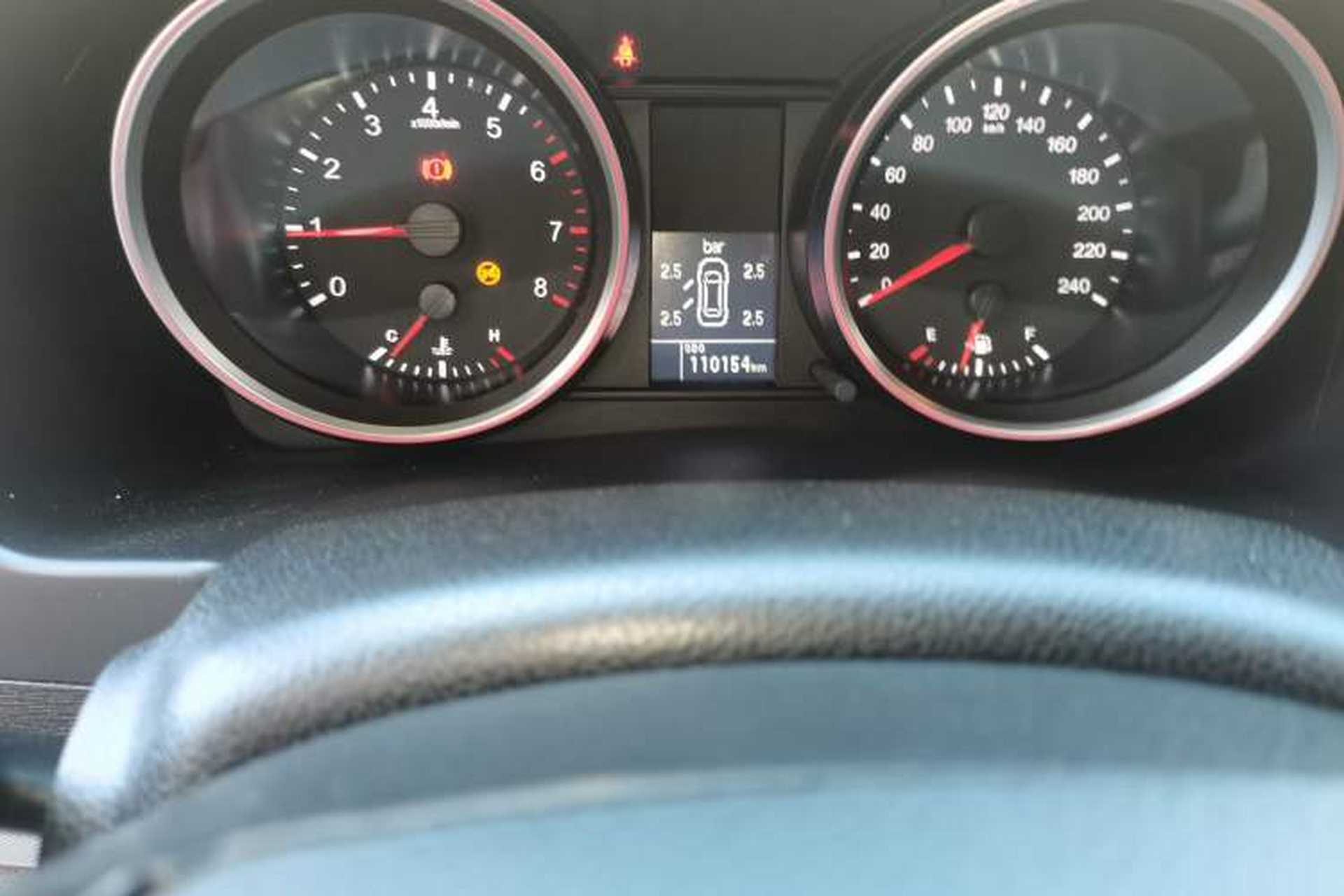 Used Haval H6 2017 Blue Label Sport Edition 1.5T Manual Two-Wheel Drive Elite Model Odometer Close Up