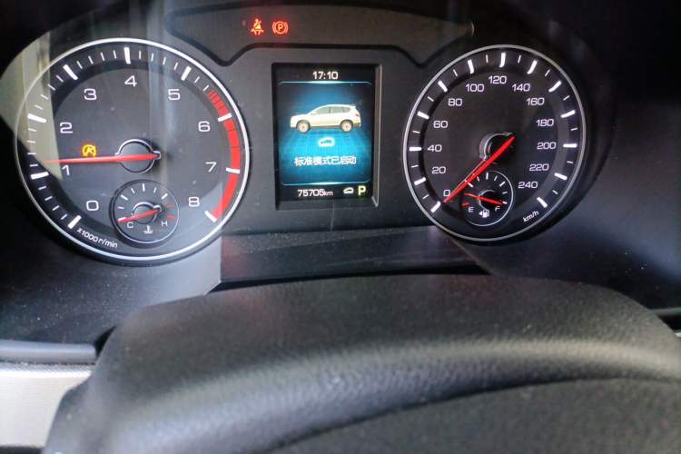 Used Haval H6 2017 Revised Red-Label Sport Version 1.5T Automatic Two-Wheel Drive Premium Edition Odometer Close Up