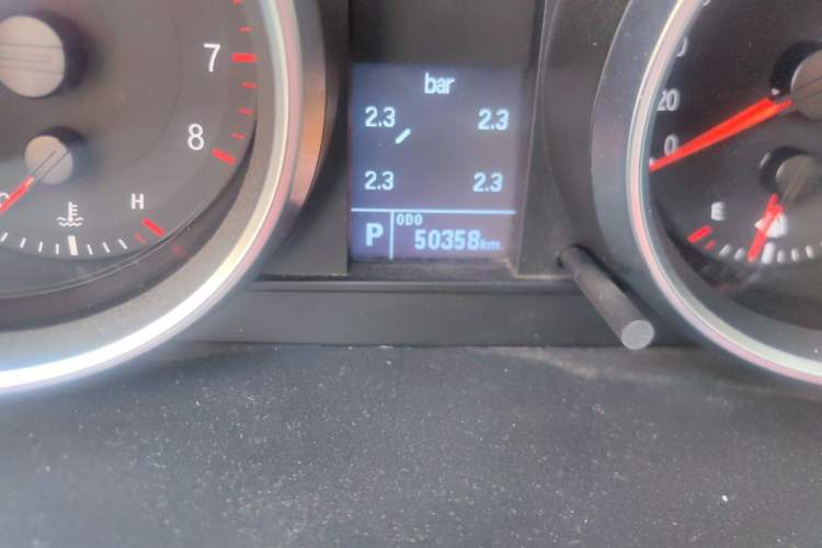 Used Haval H6 2017 Red-Label Sport Edition 1.5T Automatic Two-Wheel Drive Luxury Model Odometer Close Up