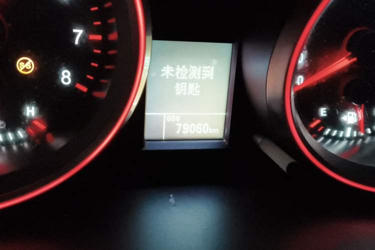 Used Haval H6 2017 Red-Label Sport Edition 1.5T Manual Two-Wheel Drive Elite Model Odometer Close Up