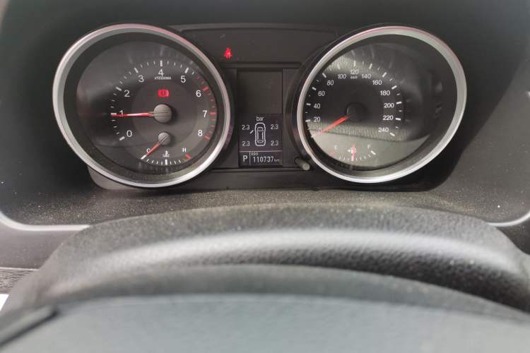 Used Haval H6 2017 Red-Label Sport Edition 1.5T Automatic Two-Wheel Drive Luxury Model Odometer Close Up