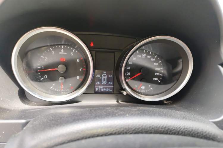 Used Haval H6 2017 Blue Label Sport Edition 1.5T Automatic Two-Wheel Drive Luxury Model Odometer Close Up