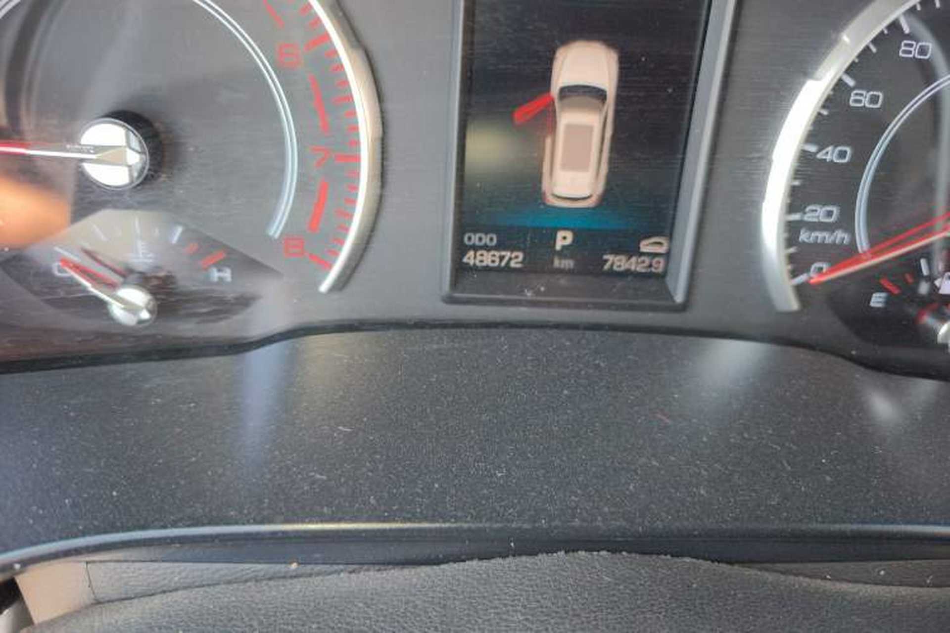 Used Haval H6 2017 Blue Label 2.0T Automatic Two-Wheel Drive Smart Edition Odometer Close Up