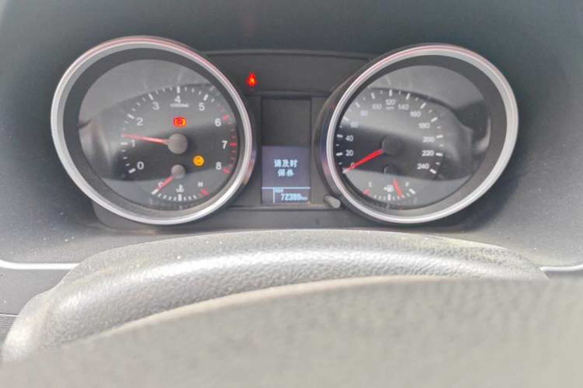 Used Haval H6 2017 Blue Label Sport Edition 1.5T Manual Two-Wheel Drive Elite Model Odometer Close Up