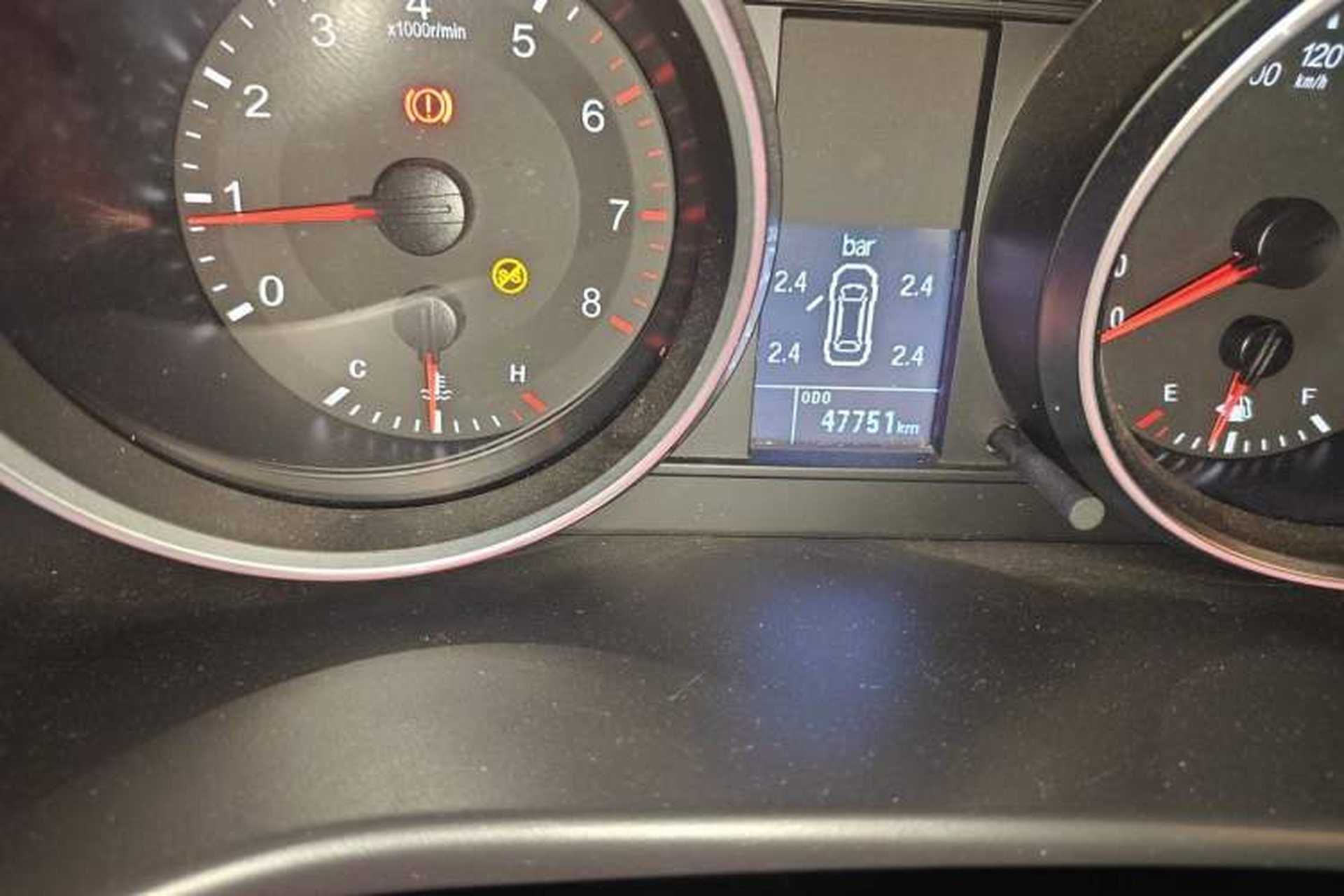 Used Haval H6 2017 Red-Label Sport Edition 1.5T Manual Two-Wheel Drive Elite Model Odometer Close Up