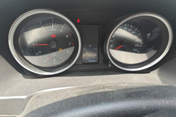 Used Haval H6 2017 Red-Label Sport Edition 1.5T Manual Two-Wheel Drive Elite Model Odometer Close Up