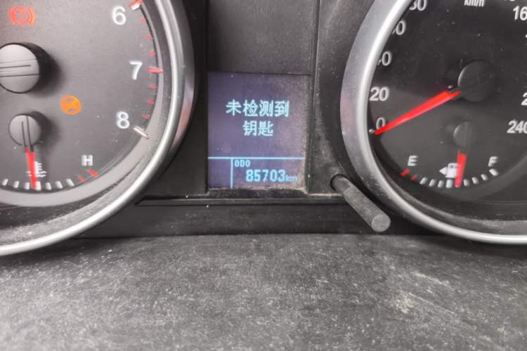 Used Haval H6 2017 Classic Edition 1.5T Manual Two-Wheel Drive Urban Model Odometer Close Up