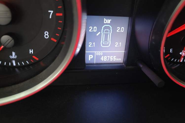 Used Haval H6 2017 Blue Label Sport Edition 1.5T Automatic Two-Wheel Drive Luxury Model Odometer Close Up