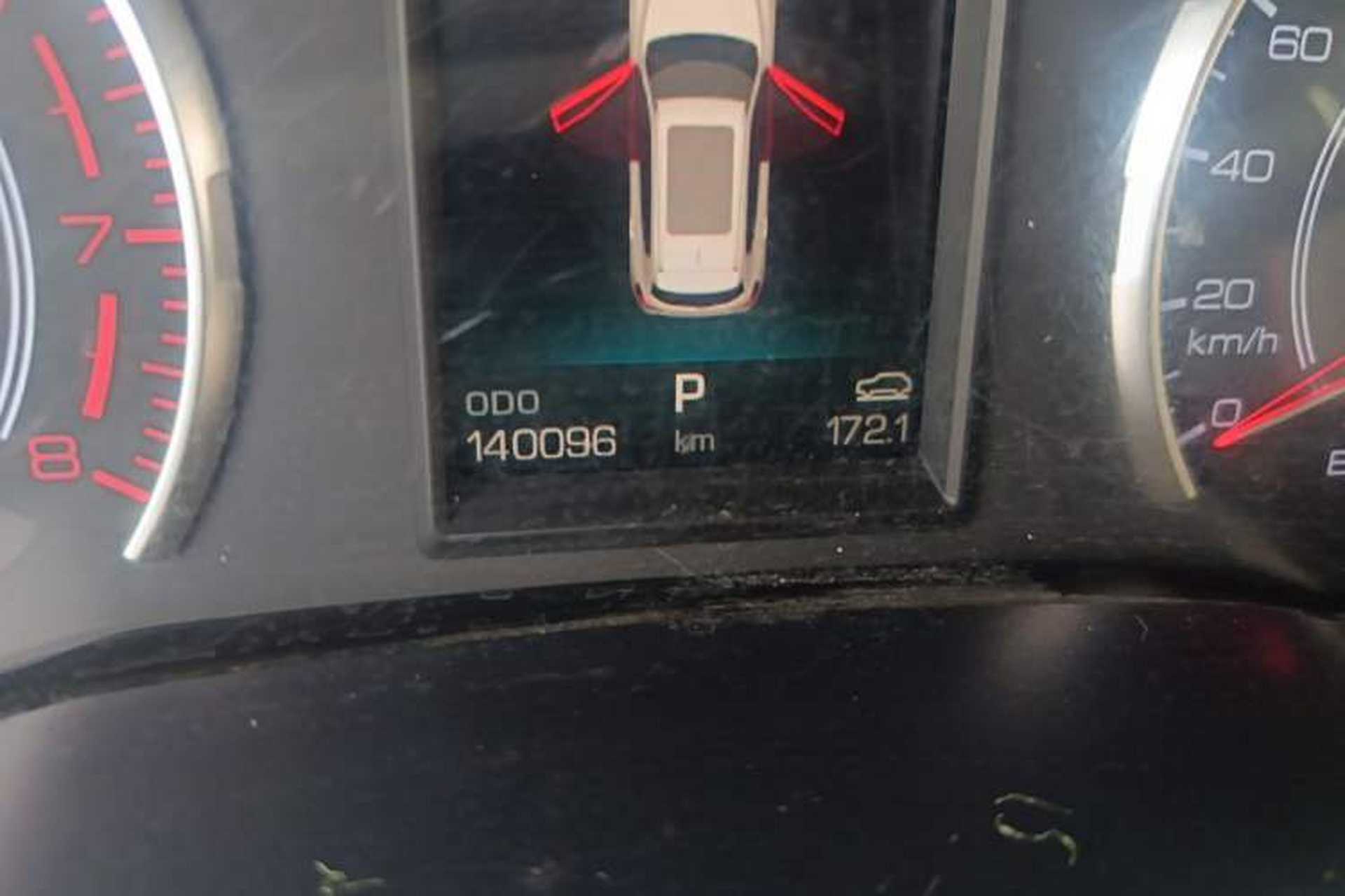 Used Haval H6 2017 Red-Label 1.5T Automatic Two-Wheel Drive Smart Edition Odometer Close Up