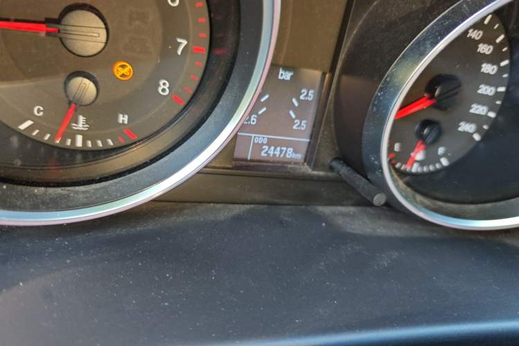 Used Haval H6 2017 Blue Label Sport Edition 1.5T Manual Two-Wheel Drive Elite Model Odometer Close Up
