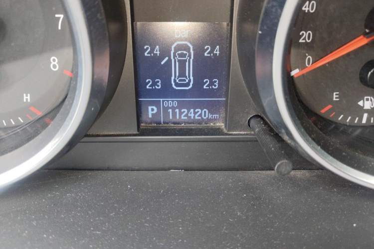 Used Haval H6 2017 Blue Label Sport Edition 1.5T Automatic Two-Wheel Drive Luxury Model Odometer Close Up