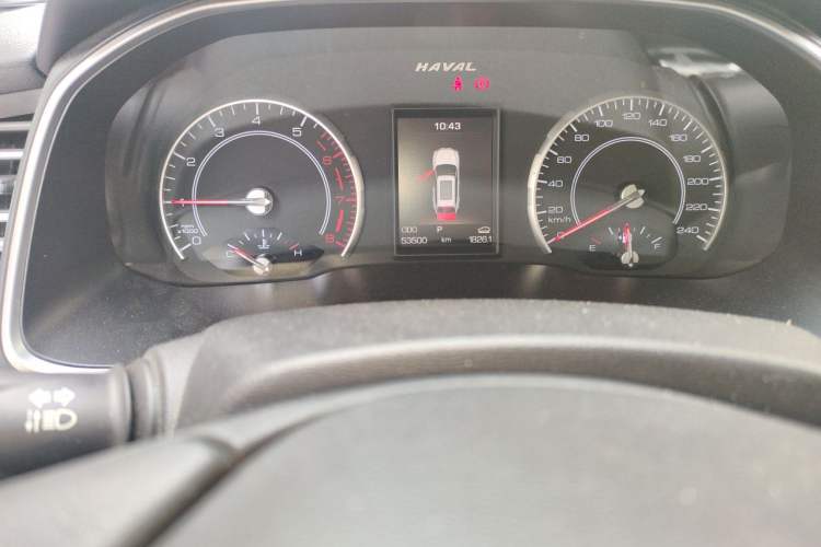 Used Haval H6 2017 Red-Label 2.0T Automatic Two-Wheel Drive Fashion Edition Odometer Close Up