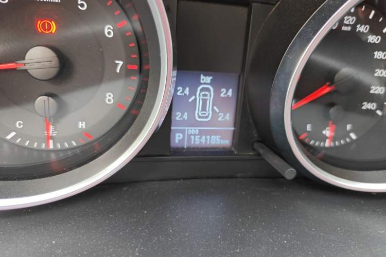 Used Haval H6 2017 Red-Label Sport Edition 1.5T Automatic Two-Wheel Drive Luxury Model Odometer Close Up