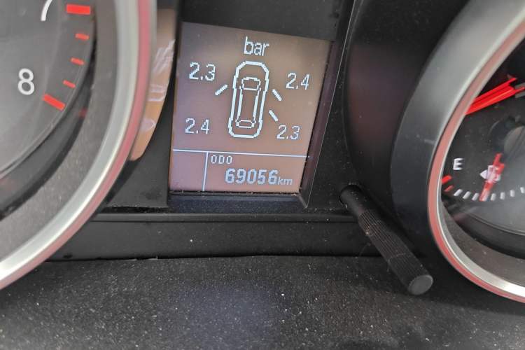 Used Haval H6 2017 Red-Label Sport Edition 1.5T Manual Two-Wheel Drive Elite Model Odometer Close Up