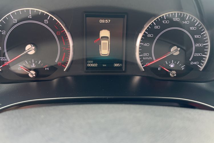 Used Haval H6 2017 Red-Label 1.5T Automatic Two-Wheel Drive Smart Edition Odometer Close Up