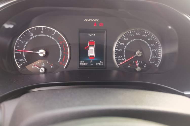 Used Haval H6 2017 Blue Label 2.0T Automatic Two-Wheel Drive Smart Edition Odometer Close Up