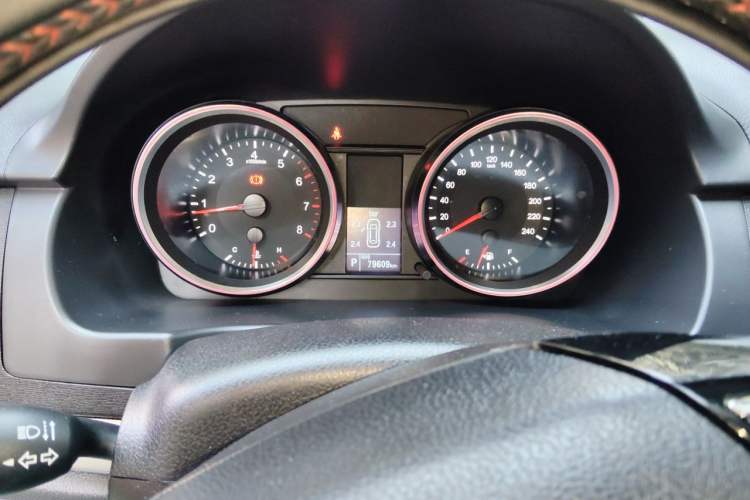 Used Haval H6 2017 Red-Label Sport Edition 1.5T Automatic Two-Wheel Drive Luxury Model Odometer Close Up