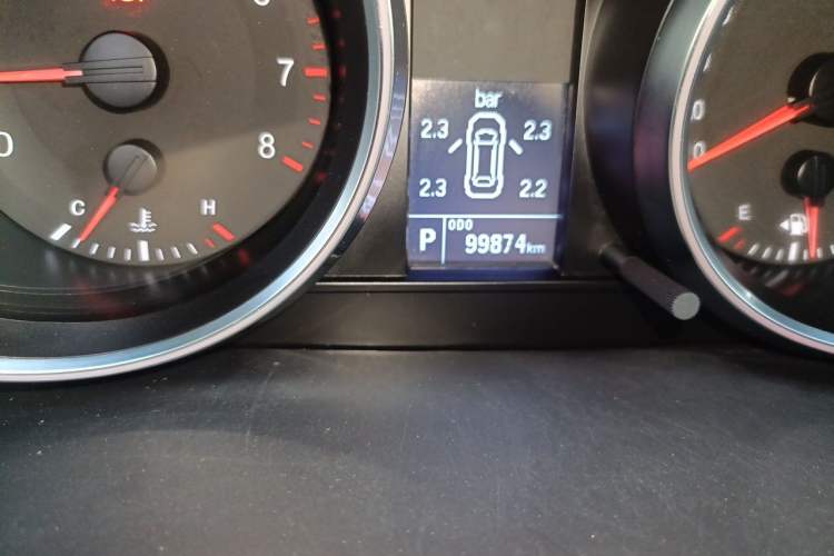 Used Haval H6 2017 Red-Label Sport Edition 1.5T Automatic Two-Wheel Drive Luxury Model Odometer Close Up