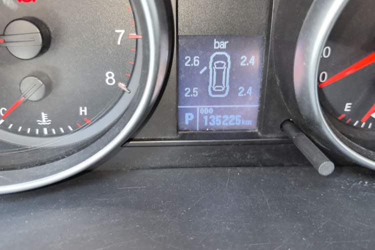 Used Haval H6 2017 Classic Edition 1.5T Automatic Two-Wheel Drive Elite Model Odometer Close Up