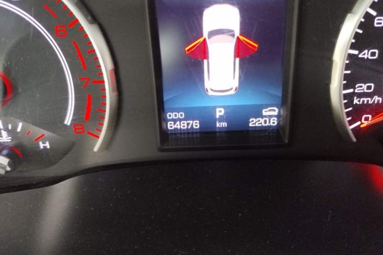 Used Haval H6 2017 Red-Label 1.5T Automatic Two-Wheel Drive Smart Edition Odometer Close Up