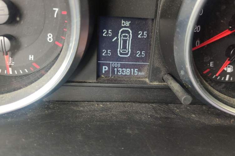 Used Haval H6 2017 Red-Label Sport Edition 1.5T Automatic Two-Wheel Drive Luxury Model Odometer Close Up