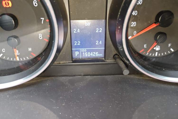Used Haval H6 2017 Blue Label Sport Edition 1.5T Automatic Two-Wheel Drive Luxury Model Odometer Close Up
