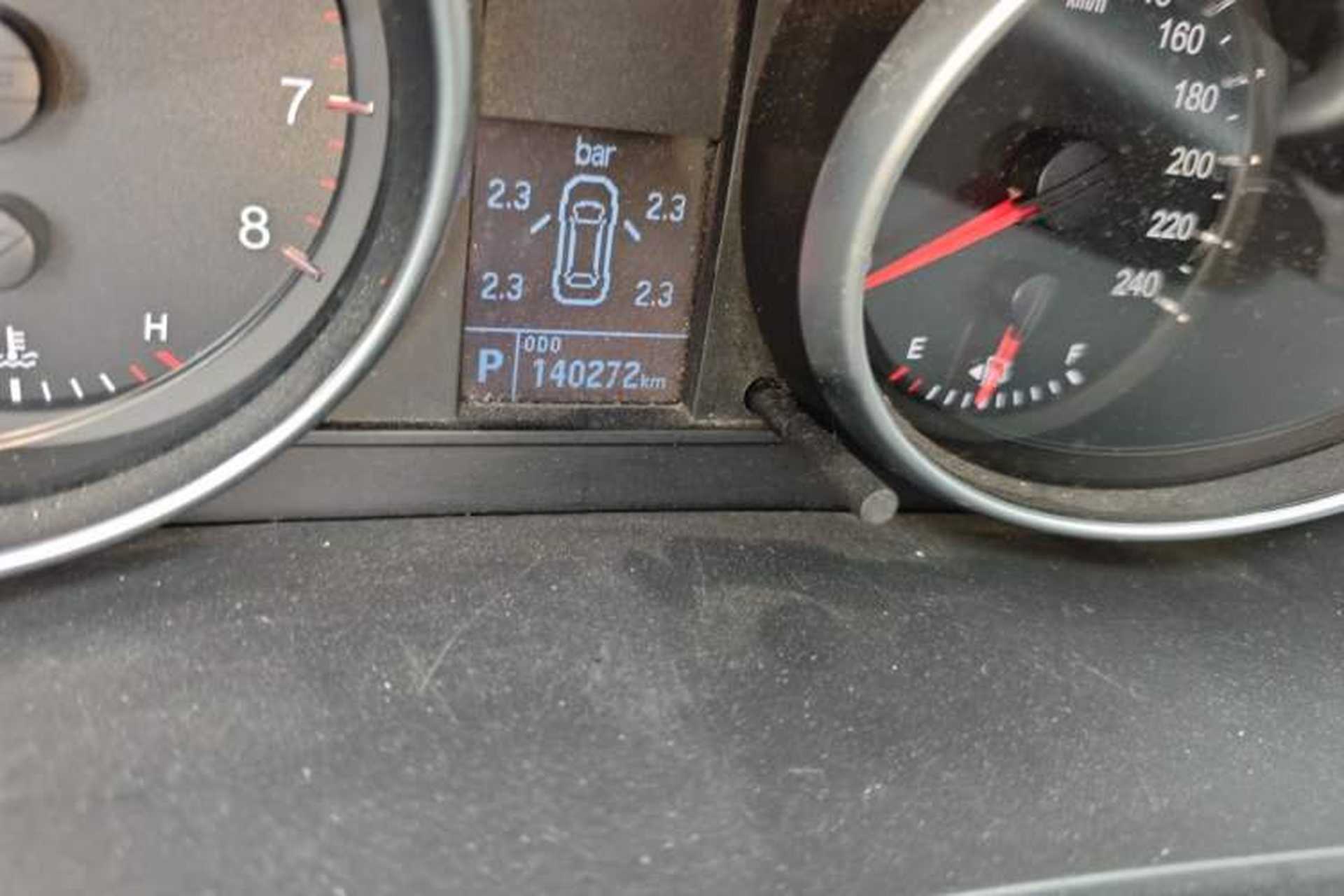 Used Haval H6 2017 Classic Edition 1.5T Automatic Two-Wheel Drive Elite Model Odometer Close Up