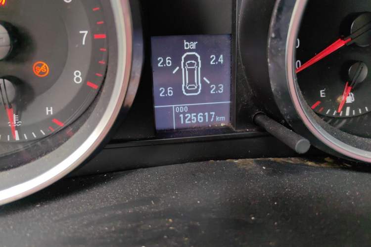Used Haval H6 2017 Red-Label Sport Edition 1.5T Manual Two-Wheel Drive Elite Model Odometer Close Up