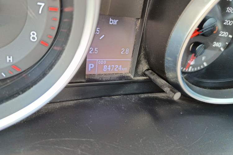 Used Haval H6 2017 Blue Label Sport Edition 1.5T Automatic Two-Wheel Drive Luxury Model Odometer Close Up