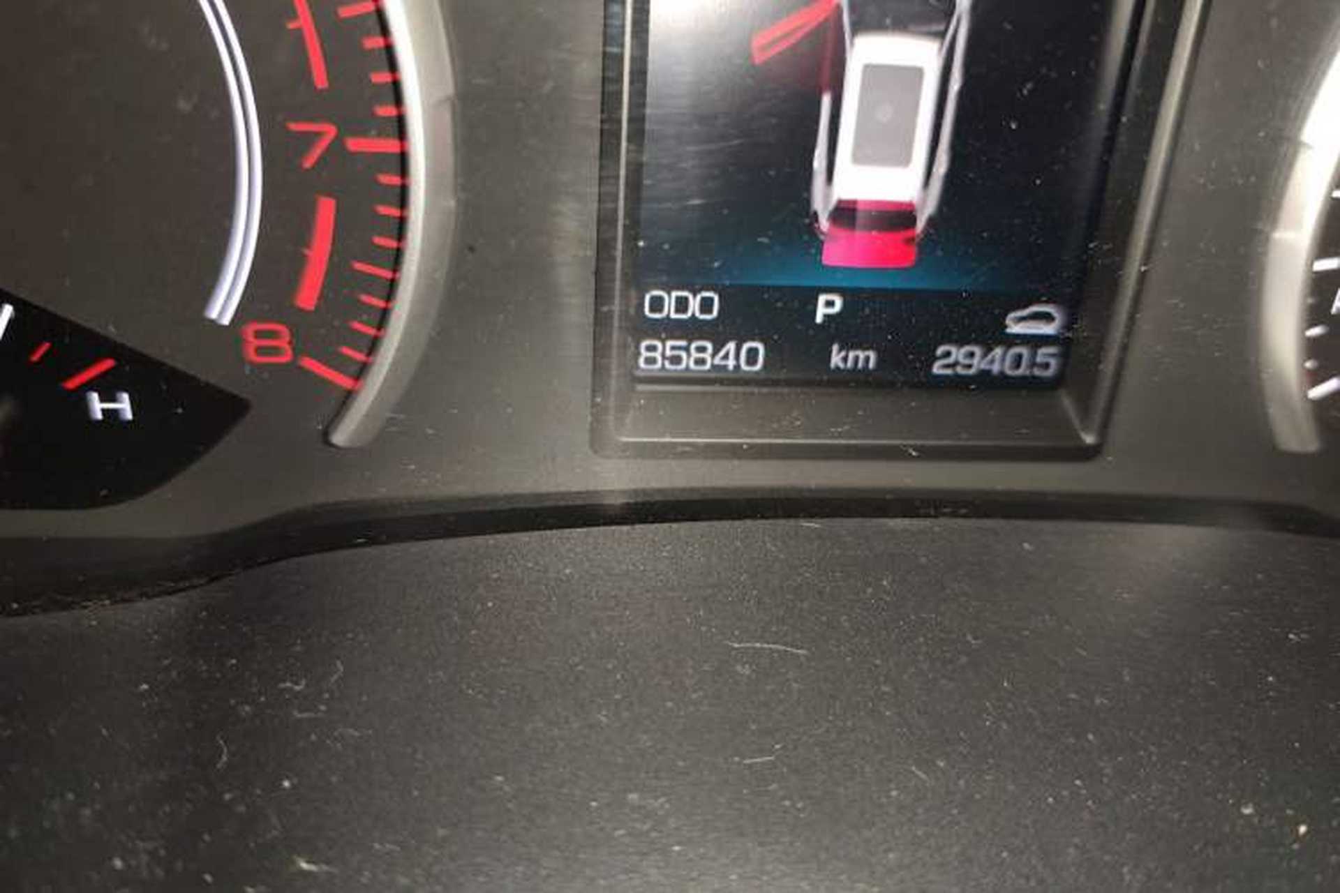 Used Haval H6 2017 Red-Label 2.0T Automatic Two-Wheel Drive Fashion Edition Odometer Close Up