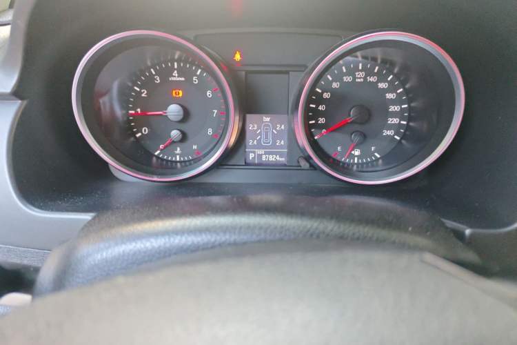 Used Haval H6 2017 Red-Label Sport Edition 1.5T Automatic Two-Wheel Drive Luxury Model Odometer Close Up