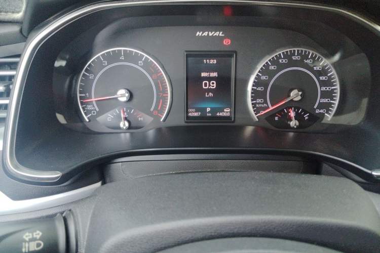 Used Haval H6 2017 Blue Label 2.0T Automatic Two-Wheel Drive Smart Edition Odometer Close Up