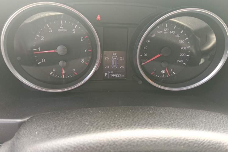 Used Haval H6 2017 Red-Label Sport Edition 1.5T Automatic Two-Wheel Drive Luxury Model Odometer Close Up