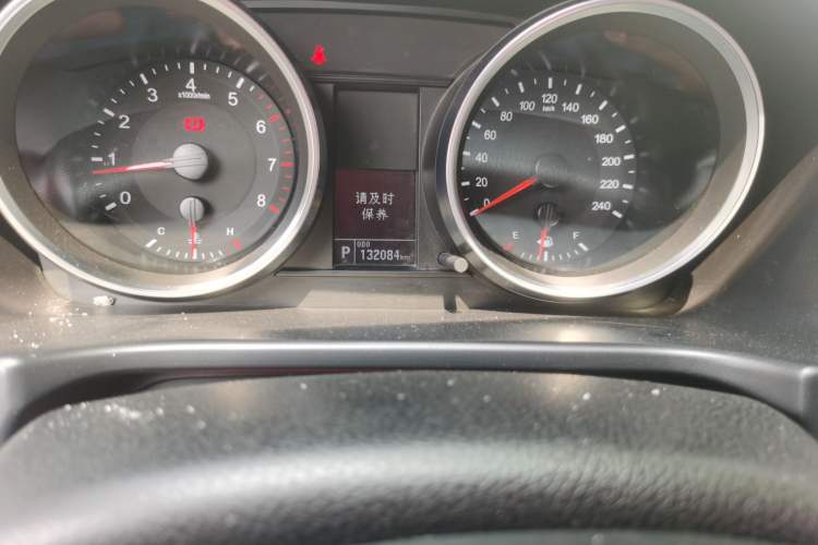 Used Haval H6 2017 Blue Label Sport Edition 1.5T Automatic Two-Wheel Drive Luxury Model Odometer Close Up