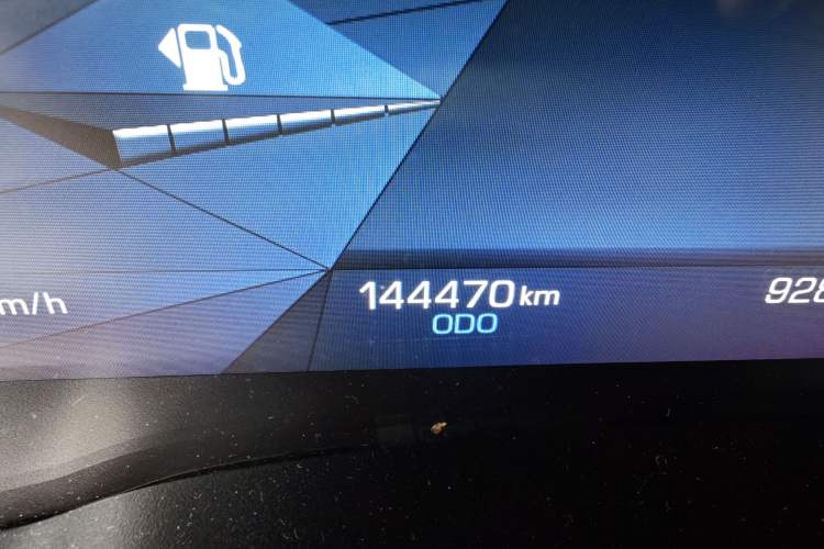 Used Haval H6 2017 Blue Label 1.5T Automatic Two-Wheel Drive Leading Plus Model Odometer Close Up