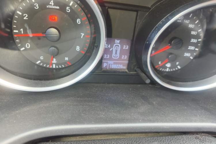 Used Haval H6 2017 Red-Label Sport Edition 1.5T Automatic Two-Wheel Drive Luxury Model Odometer Close Up