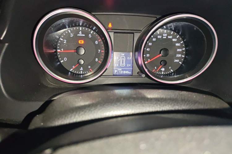 Used Haval H6 2017 Blue Label Sport Edition 1.5T Automatic Two-Wheel Drive Luxury Model Odometer Close Up