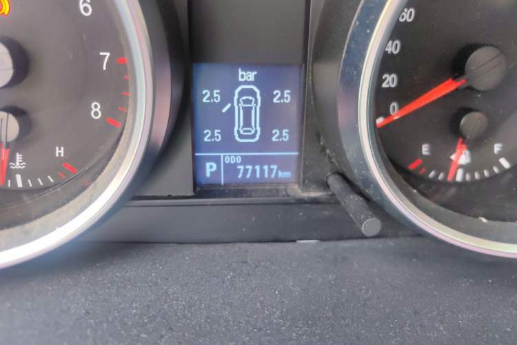 Used Haval H6 2017 Blue Label Sport Edition 1.5T Automatic Two-Wheel Drive Luxury Model Odometer Close Up