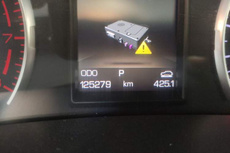 Used Haval H6 2017 Blue Label 2.0T Automatic Two-Wheel Drive Smart Edition Odometer Close Up