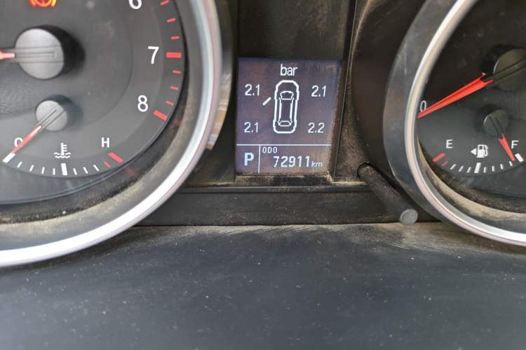 Used Haval H6 2017 Red-Label Sport Edition 1.5T Automatic Two-Wheel Drive Luxury Model Odometer Close Up