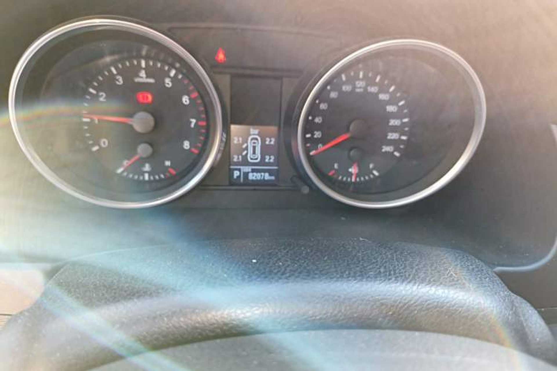 Used Haval H6 2017 Blue Label Sport Edition 1.5T Automatic Two-Wheel Drive Luxury Model Odometer Close Up