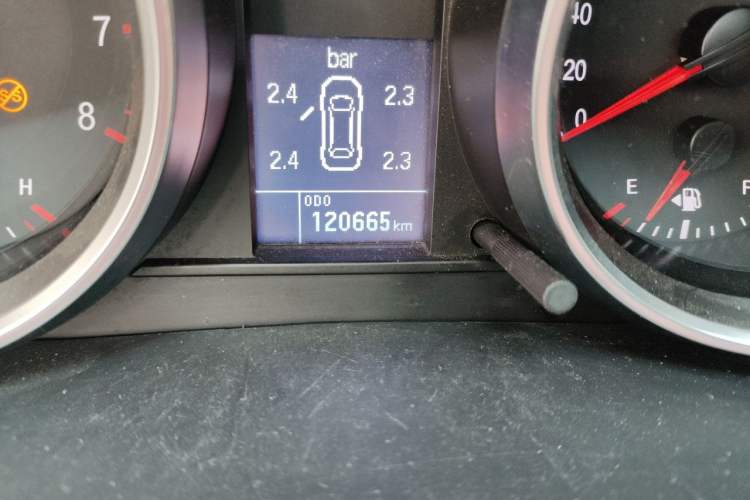 Used Haval H6 2017 Red-Label Sport Edition 1.5T Manual Two-Wheel Drive Elite Model Odometer Close Up