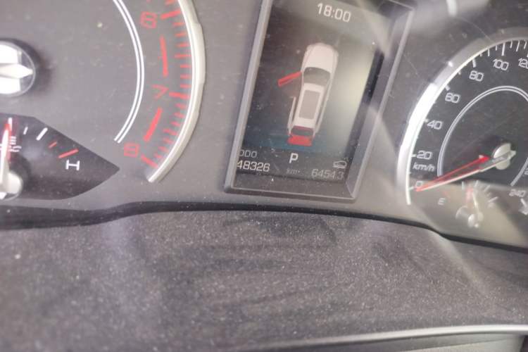 Used Haval H6 2017 Blue Label 2.0T Automatic Two-Wheel Drive Smart Edition Odometer Close Up