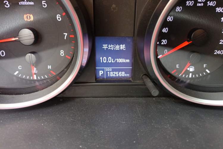Used Haval H6 2017 Red-Label Sport Edition 1.5T Automatic Two-Wheel Drive Luxury Model Odometer Close Up