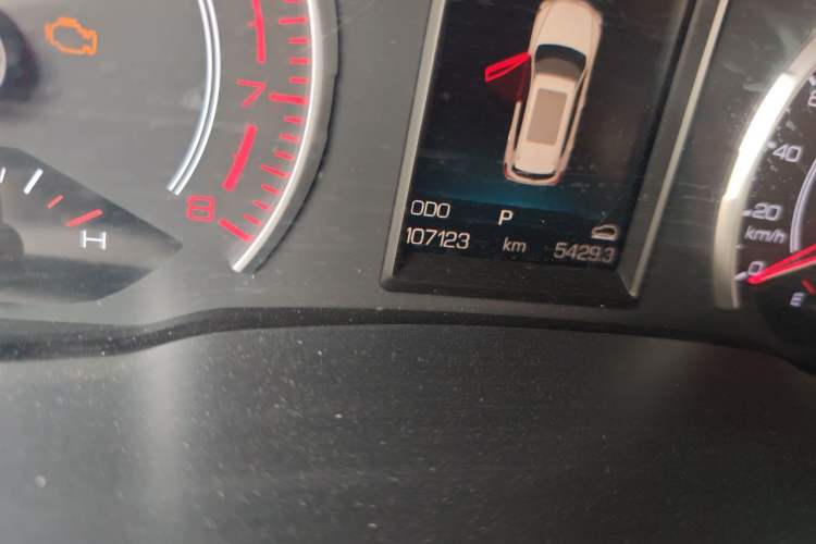 Used Haval H6 2017 Blue Label 2.0T Automatic Two-Wheel Drive Smart Edition Odometer Close Up
