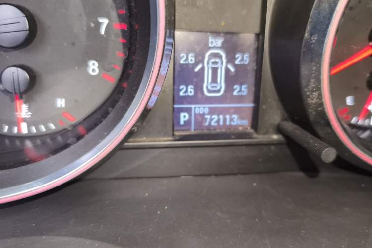 Used Haval H6 2017 Red-Label Sport Edition 1.5T Automatic Two-Wheel Drive Luxury Model Odometer Close Up
